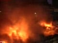 Video : Massive fire at Kolkata's Hatibagan market destroys several shops