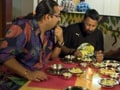 Rocky, Mayur visit Seva Cafe in Ahmedabad