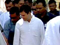 Video: Rahul visits drought-hit Maharashtra district