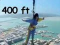 Jumping off the skytower in Auckland