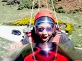 Fly between the mountains in New Zealand