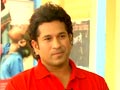 Proud father Sachin Tendulkar on his son