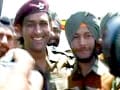 When Lieutenant Colonel Dhoni met Indian army soldiers in J&K