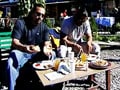 Rocky, Mayur eat eco-friendly meal in Mussoorie
