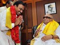 Video : Happy to see younger brother Raja, says Karunanidhi