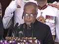 Video : Pranab Mukherjee's acceptance speech as President