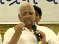 Video : Welcome Team Anna's decision on joining politics: Sharad Pawar
