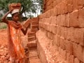 Video : Teen earns Rs 100 for carrying 1000 bricks