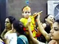 Video : मथुरा-वृंदावन में श्रीकृष्ण जन्माष्टमी की धूम