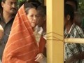 Video : Sonia Gandhi arrives in Assam, visits relief camps