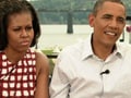 Video : Michelle Obama finds George Clooney cute