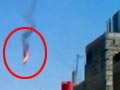 Video: Caught on camera: Rebels down Syrian helicopter over Damascus
