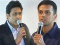 Video: Dravid and Kumble walk down memory lane