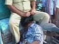 Video : Police brutality caught on camera in Bihar, man dragged by his hair