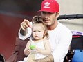 Video: Beckham's day out with daughter Harper