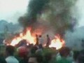Video: 19 killed as plane crashes minutes after take-off in Nepal