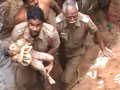 Video: Miraculous escape for three-year-old who fell into borewell