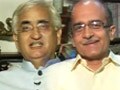 Video : Khurshid, Prashant Bhushan face off over Vadra-DLF allegations