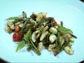 Vicky cooks up world cuisine in his kitchen