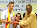 Dunga enjoys Durga Puja