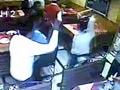 Video : Caught on camera: Men, armed with sticks, vandalise restaurant
