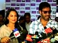 Video : Lights and bhangra at Son Of Sardaar premiere