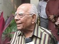 Video : BJP suspends Ram Jethmalani, says his statement on CBI chief in Congress's favour