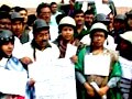 Video: Congress' way of dealing with clashes in Bengal Assembly: Lawmakers wear helmets