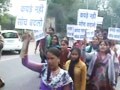 Video : BJP leader who wanted skirts banned is gifted one by students