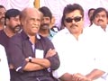 Video : Rajinikanth joins hunger strike against service tax