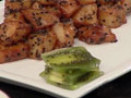 Candied Sweet Potatoes with Black Sesame