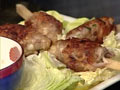 Pork And Shrimp on Sugarcane Sticks