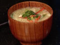 Asparagus and Crab Meat soup