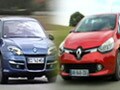 Renault Laguna GT and Clio RS