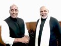 Videos : राजनाथ से मिले नरेंद्र मोदी, 2014 चुनावों पर चर्चा