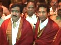 Sachin visits Tirumala Venkateshwara Temple