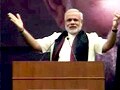 Video: Narendra Modi at SRCC: talking business or talking politics?