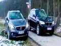 It's Volvo V40 Cross Country versus the all-new BMW X1