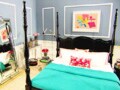 A bedroom just fit for the royal you
