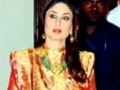 Video : Kareena attends Pataudi family wedding