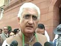 Video : Chidambaram is confidently moving forward: Khurshid