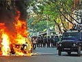 Video : President Pranab Mukherjee visits Dhaka as clashes intensify