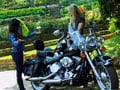 Kim celebrates 110th anniversary of Harley-Davidson