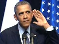 Video : Barack Obama's speech interrupted by heckler