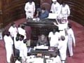 Video: Chairperson's mike broken, Rajya Sabha session ends with unruly scenes