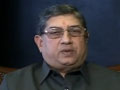 BCCI chief N Srinivasan on Team India's comeback