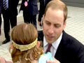 Video : Kiss from Prince William? No thanks, says little girl