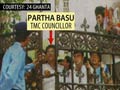 Video : Trinamool Councillor, activists caught on camera at Presidency University gate