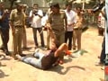 Video : Chit fund chief produced in court, angry protesters try to rush inside