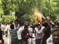 Video : BJP workers clash with police near PM's house